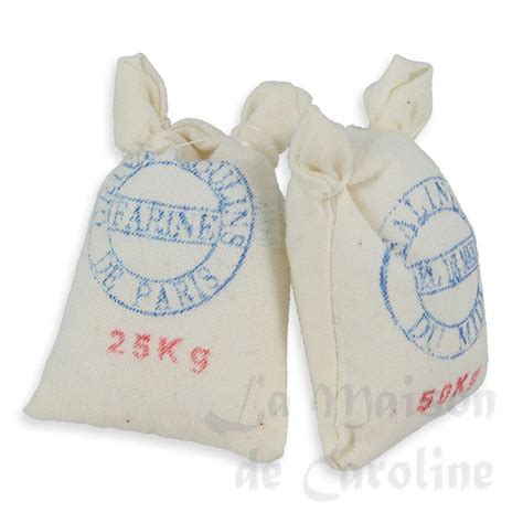 sac pour farine imitation tissu